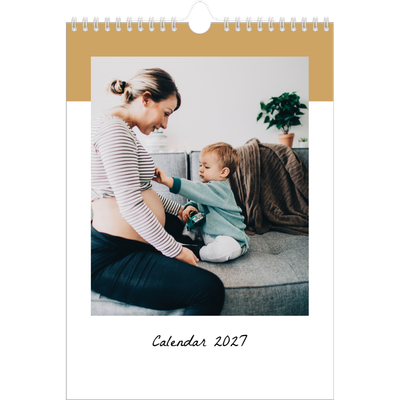 A4 Photo Calendar — List Calendar [cover]