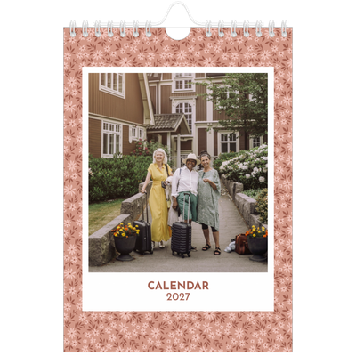 A5 Photo Calendar — Full bloom [cover]