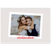 A4 Double Photo Calendar — Signed in crimson [cover]