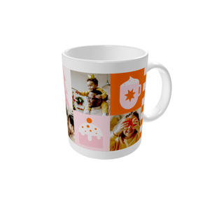 Personalised mugs — Christmas crosshatch