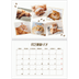 A4 Double Photo Calendar — Playful kitten [February]