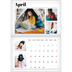 A4 Double Photo Calendar — Hot off the press [April]