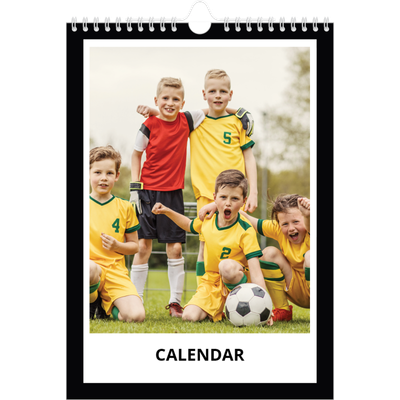 A4 Photo Calendar — Black frame [cover]