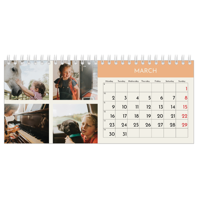 Desk calendars — Pastel chapters [March]