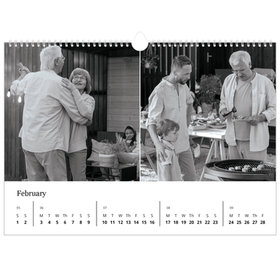 A3 Photo Calendar — Focus [February]