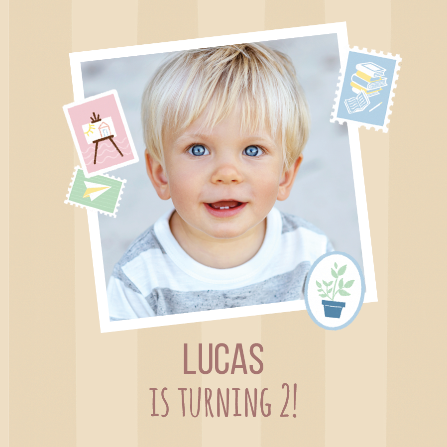 Invitations — Sticker fun