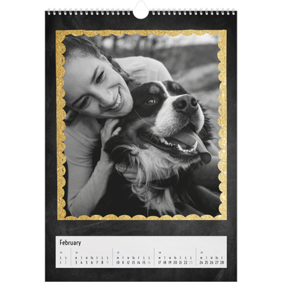 A3 photo calendars — Rustic charm [February]