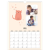 A3 photo calendars — Cat paws and doodles [April]