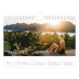 A5 Landscape Photo Calendar — Simple serif [January]