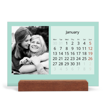 Easel Desk Calendar Landscape — Neo Scandi