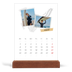 Easel Desk Calendar Portrait  — Scrapbook flair [February]