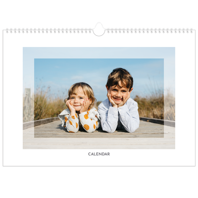 A3 Photo Calendar — Clear frame [cover]