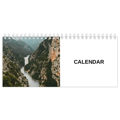 Desk calendars — Simple photo [cover]