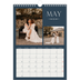 A4 Photo Calendar — Slate and serifs [May]