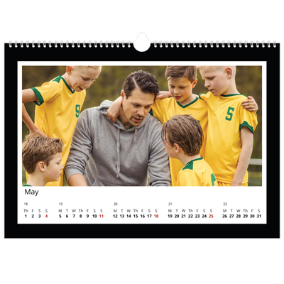 A3 Photo Calendar — Black frame [cover]