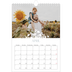 A4 Photo Calendar — Flower motif [April]