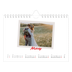 A5 Landscape Photo Calendar — Signed in crimson [May]