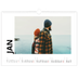 A3 Photo Calendar — White space [January]