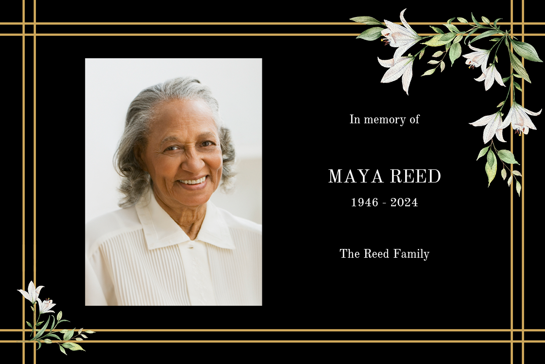 Thank you cards — Floral frames