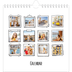 Square calendars  — Scrapbook snapshots [cover]