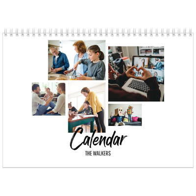 A4 Double Photo Calendar — This is me [cover]