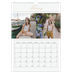 A3 photo calendars — Gold script banner [February]
