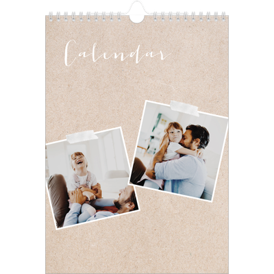 A4 Photo Calendar — Scrapbook calendar [cover]