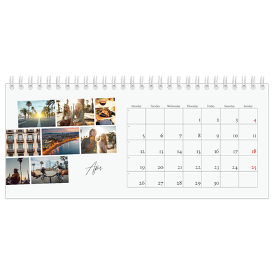 Desk calendars — City break [April]