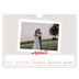 A4 Landscape Photo Calendar — Signed in crimson [April]