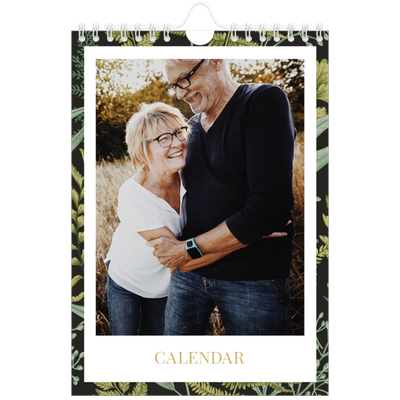A5 Photo Calendar — Floral wallpapers [cover]