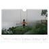 A4 Landscape Photo Calendar — Simple serif [April]