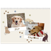 A4 Double Photo Calendar — Playful puppy [cover]