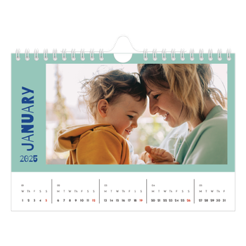 A5 Landscape Photo Calendar — Fun colourful you