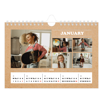 A5 Landscape Photo Calendar — This year’s editorial