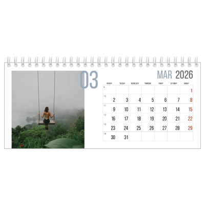 Desk calendars — Number months [March]