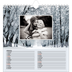 Square calendars  — Four seasons [January]