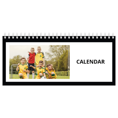 Desk calendars — Black frame [cover]