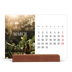 Easel Desk Calendar Landscape  — Endless escape [March]