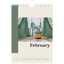 A5 Photo Calendar — Sights of the world [February]