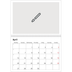 A4 Double Photo Calendar — Design your own product [April]