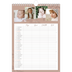 A4 Family Planner — Down to earth Planner - Family of 4 [April]