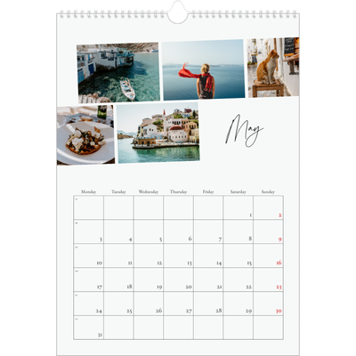 A3 photo calendars — City break [May]