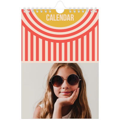 A5 Photo Calendar — Bright and beautiful [cover]