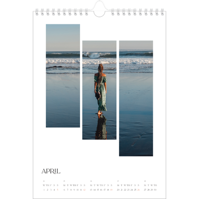 A4 Photo Calendar — Travel mosaics [cover]