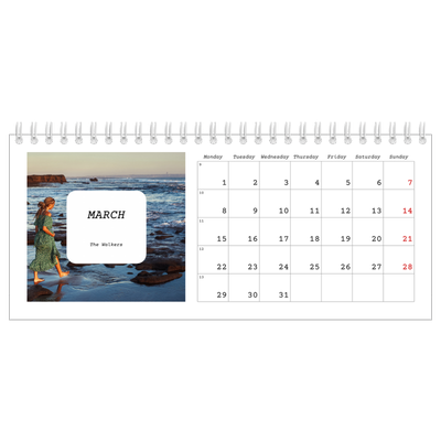 Desk calendars — Full story [March]
