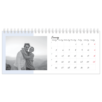 Desk Photo Calendar — Colour screens