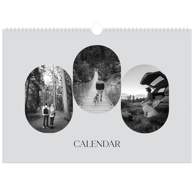 A3 Photo Calendar — Open road [cover]