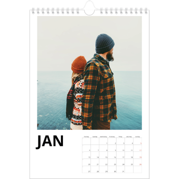 A4 Photo Calendar — White space