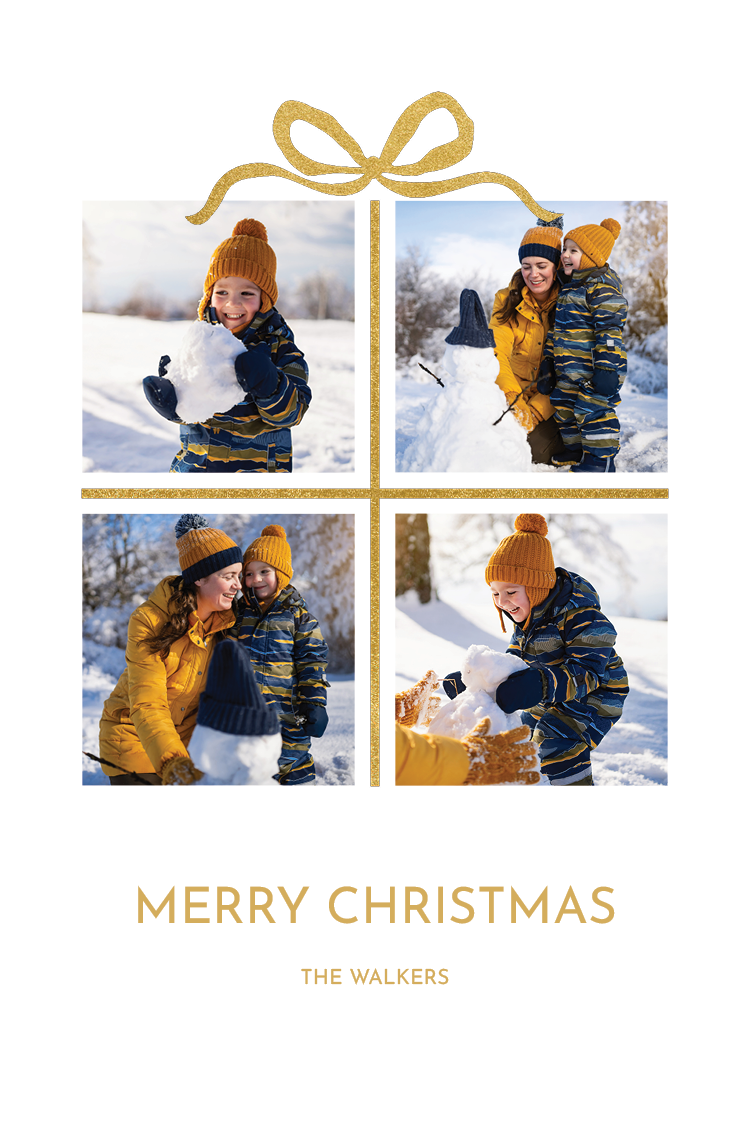 Cards — Picture perfect present