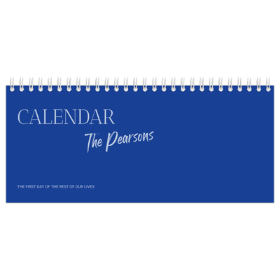 Desk calendars — Cobalt classic [cover]